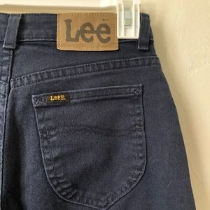 Vintage Lee navy mom jeans